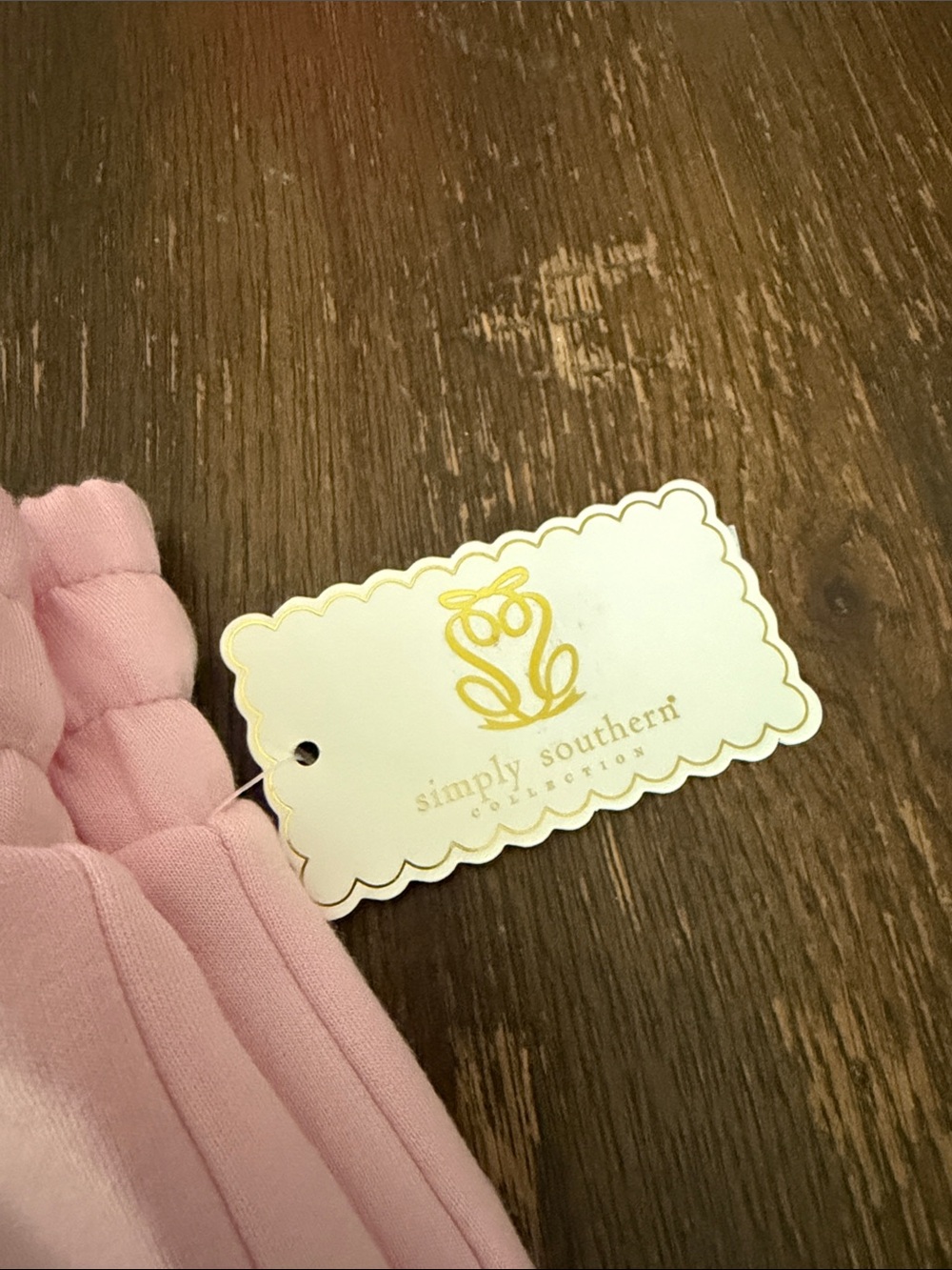 Simply Southern Light Pink Zip Pullover & Jogger Lounge Set - Picture 4 of 4